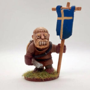 Viking with banner 1